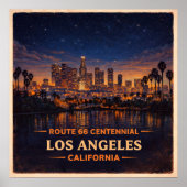 Los Angeles California Eeuwfeest Poster (Voorkant)