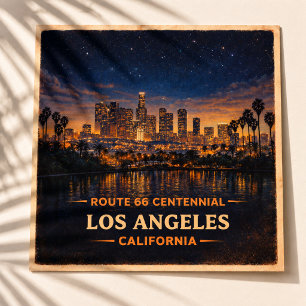 Los Angeles California Eeuwfeest Poster