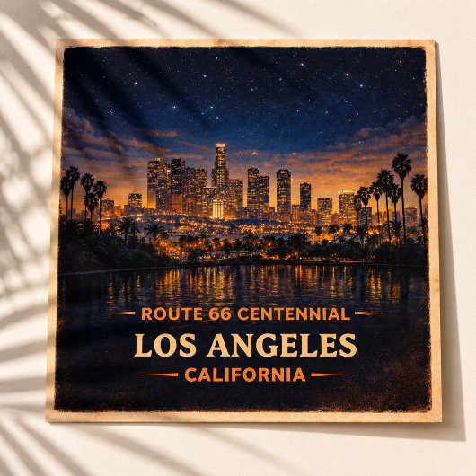 Los Angeles California Eeuwfeest Poster