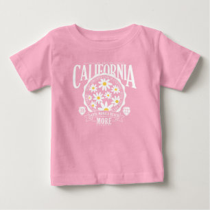 Los Angeles California Floral Graphic