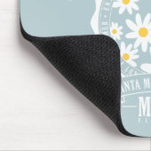 Los Angeles California Floral Graphic Muismat (Hoek)