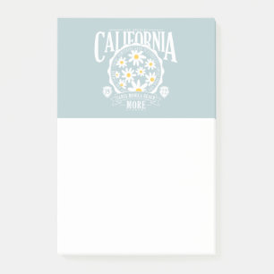Los Angeles California Floral Graphic Post-it® Notes