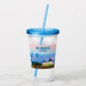 Los Angeles California Griffith Observatory Acryl Drinkbeker (Achterkant)