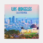 Los Angeles California Griffith Observatory Magneet (Voorkant)