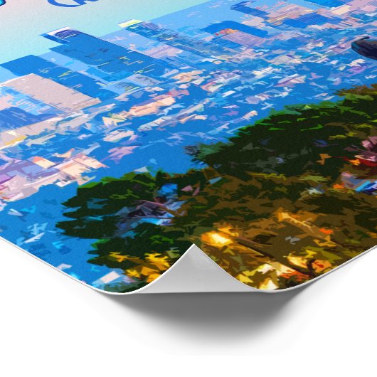 Los Angeles California Griffith Observatory Poster (Hoek)