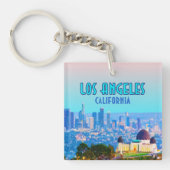 Los Angeles California Griffith Observatory Sleutelhanger (Voorkant)