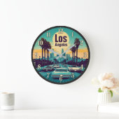 Los Angeles California Grote Klok (Huis)