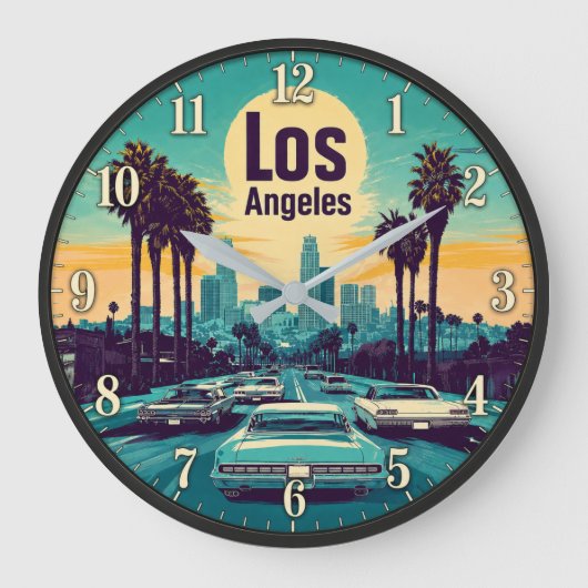 Los Angeles California Grote Klok (Voorkant)