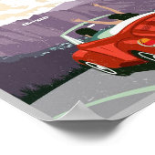 Los Angeles California  Hollywood Poster (Hoek)