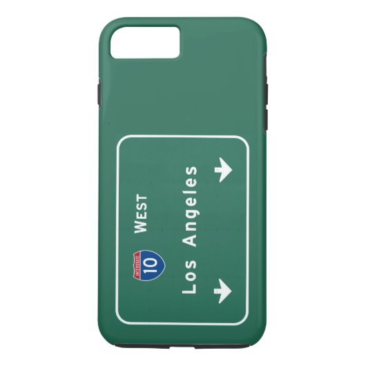 Los Angeles California Interstate Snelweg Autosnel Case-Mate iPhone Case (Achterkant)