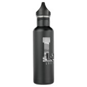 Los Angeles California LA Skyline Pride Black Whit Waterfles (Links)