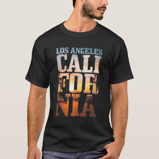 Los Angeles California La T-shirt (Voorkant)