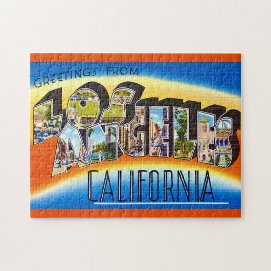 Los Angeles California Legpuzzel (Horizontaal)