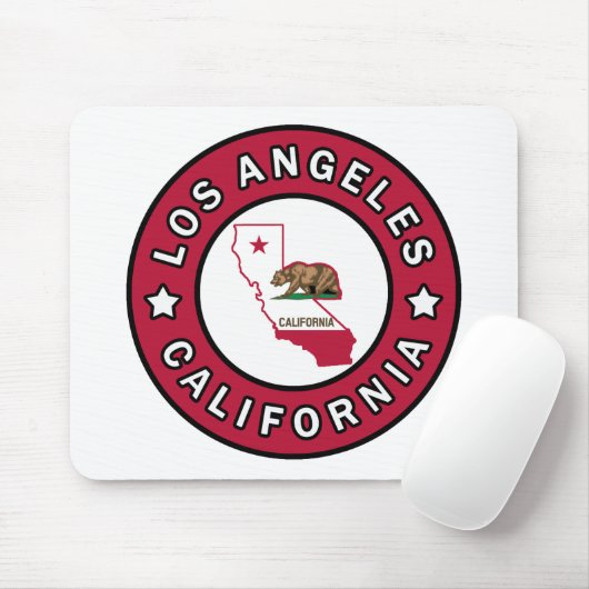 Los Angeles California Muismat (Met muis)