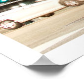 Los Angeles California Night Photography in het ce Poster (Hoek)