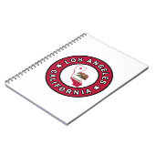 Los Angeles California Notitieboek (Linkerzijde)