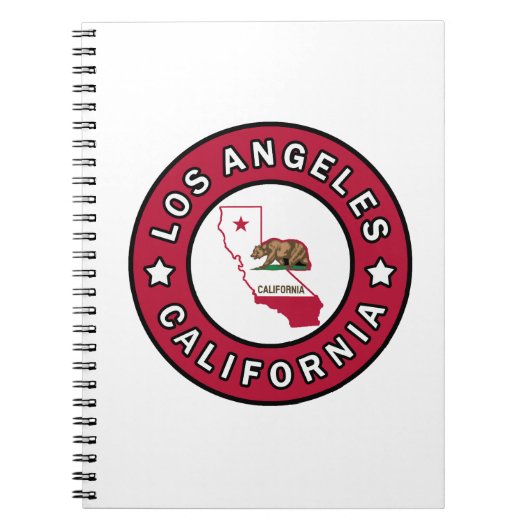 Los Angeles California Notitieboek (Voorkant)