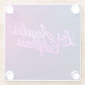 Los Angeles California Onderzetter (Achterkant)