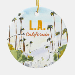 Los Angeles California Ornament