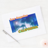 "Los Angeles CALIFORNIA" Palm Trees Sticker (Envelop)