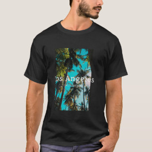 Los Angeles California Palms Illustratie Graphic T-shirt