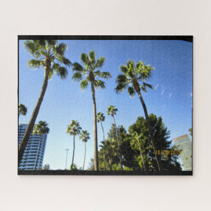 LOS ANGELES CALIFORNIA PALMS LEGPUZZEL