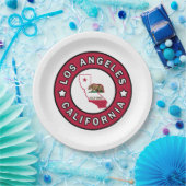 Los Angeles California Papieren Bordje (Feest)