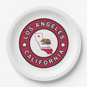 Los Angeles California Papieren Bordje