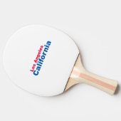 Los Angeles California Ping Pong Paddle Tafeltennisbatje (Zijkant)