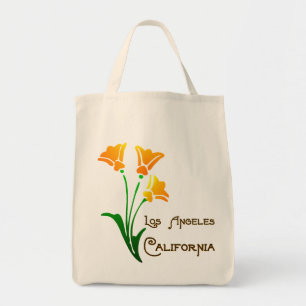 Los Angeles California Poppy Deco Tas