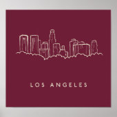 Los Angeles California Poster (Voorkant)