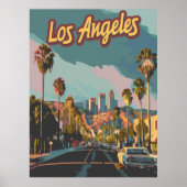 Los Angeles California Poster (Voorkant)