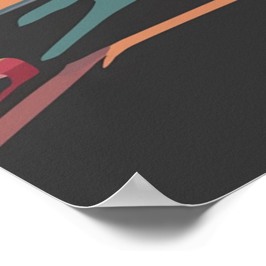 Los Angeles California Poster (Hoek)