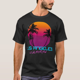 Los Angeles California Retro 80s T-shirt