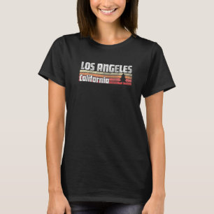 Los Angeles California Retro Style 70s 80s T-shirt