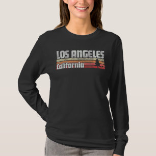 Los Angeles California Retro Style 70s 80s T-shirt