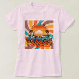 Los Angeles California Retro T-shirt
