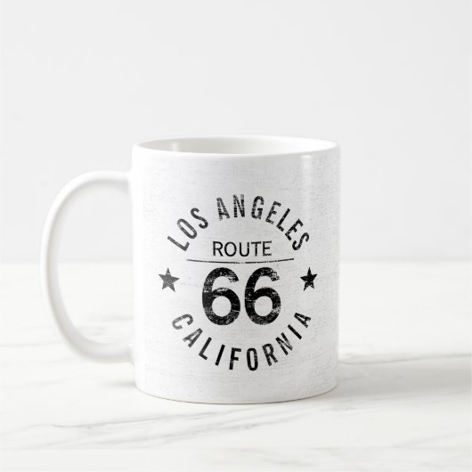 Los Angeles California Route 66 Koffiemok (Links)