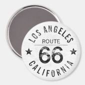 Los Angeles California Route 66 Magneet (Voorkant / Achterkant)