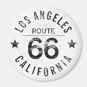 Los Angeles California Route 66 Magneet (Voorkant)