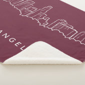 Los Angeles California Sherpa Deken (3/4)