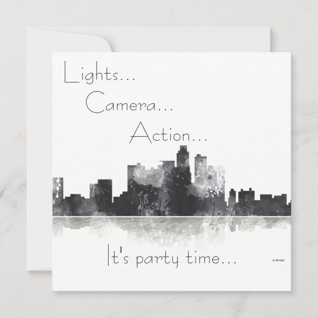 LOS ANGELES, CALIFORNIA SKYLINE (Voorkant)