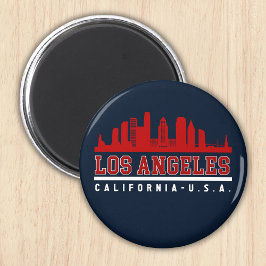 Los Angeles California Skyline City Magneet