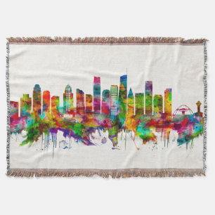 Los Angeles California Skyline Deken