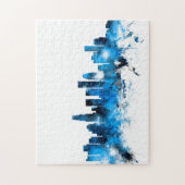 Los Angeles California Skyline Legpuzzel (Verticaal)