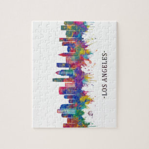 Los Angeles California Skyline Legpuzzel