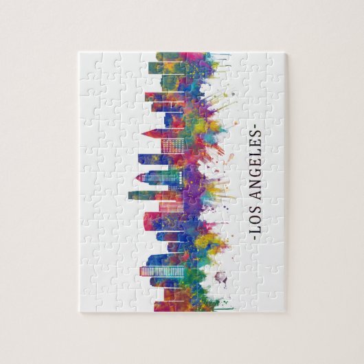 Los Angeles California Skyline Legpuzzel (Verticaal)