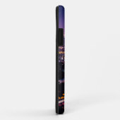 Los Angeles, California Skyline 's nachts Case-Mate iPhone Case (Achterkant/rechts)