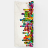 Los Angeles California Skyline Spandoek (Verticaal)