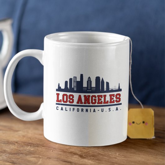 Los Angeles California Skyline View Koffiemok